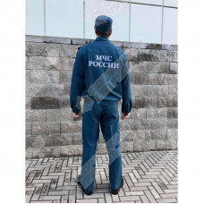 Костюм МЧС с вышитыми шевронами
